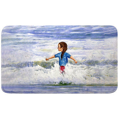 Tapis de bain Girl in Surf