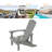 Bergenfield Patio Adirondack Chair HIPS Plastic Chair-1744751401