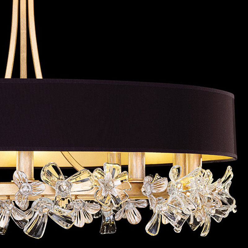 Azu 10 - Light Chandelier, Gold, Black