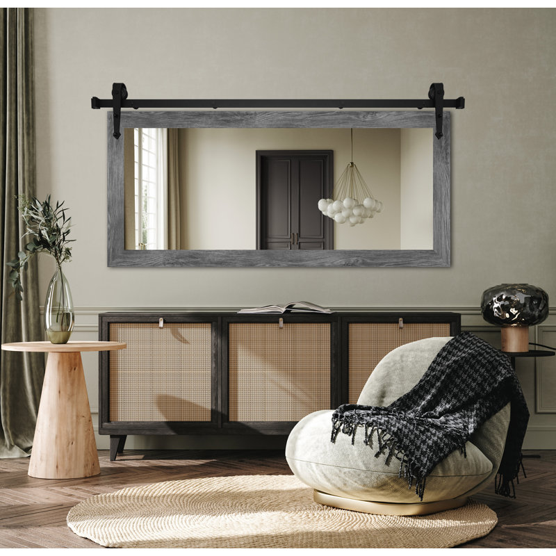 Conner Rea Mirror, Gray, 33" x 66"