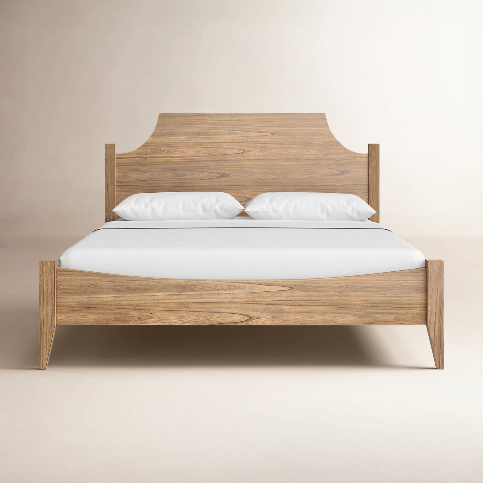 Bronwyn Platform Bed, Queen, Natural