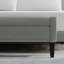 Banc de rangement rembourré 52 po avec accoudoirs et garniture cloutée-1034129337
