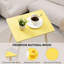Table d'appoint, petite table de bout, salon, bureau, balcon, décoration de chevet moderne, assemblage facile (jaune, P 15,75 po x l 11,8 po x H 16,54 po)