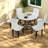 Modern Dining Table Sets(must Include Both Table And Chair), Mdf Marble Kitchen
