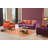 Willman Luxurious Orange Handmade Wool Rug-24178606