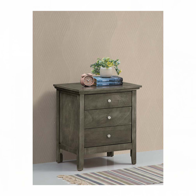 Gray Nightstand