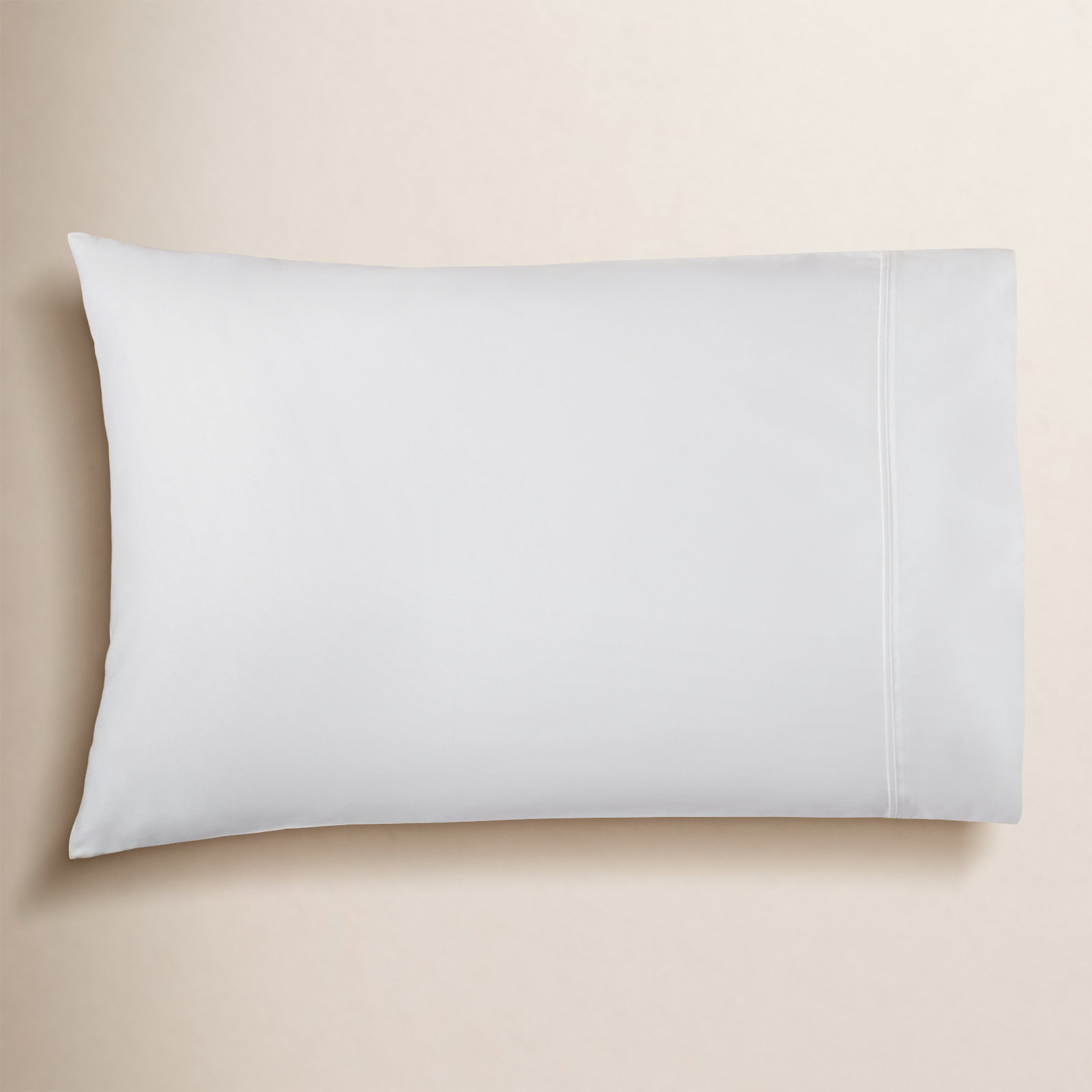 Hayward Egyptian-Quality Cotton Sateen Pillowcase Set, White, King - 2 King Pillowcases