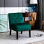 Fauteuil d'appoint en velours 2 pièces 2 pièces - Tissu doux pour salon, chambre à coucher, bureau 53 "-121109176
