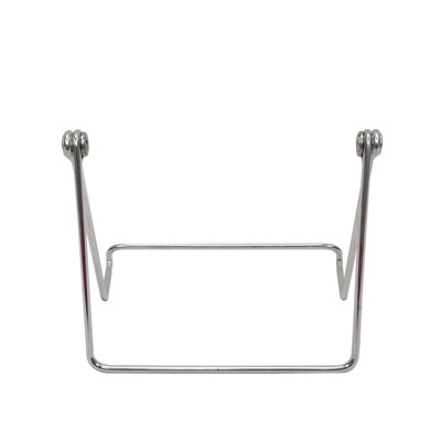 Chevalet en métal Fixturedisplays® pour plateau de table avec base large, 5-5 / 8 X 4-1 / 2 - Noir