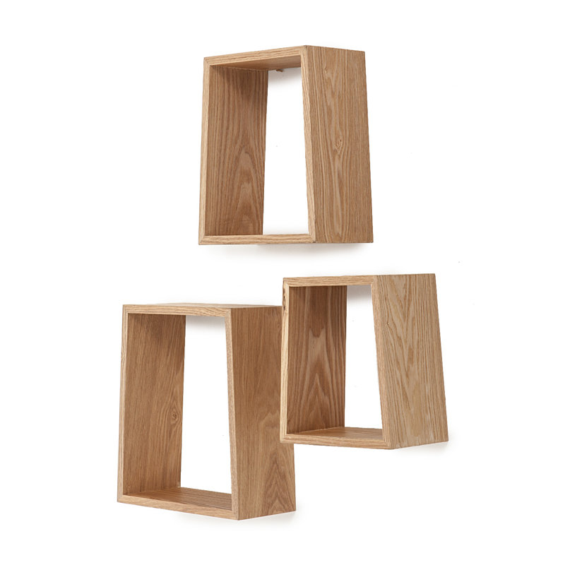 Bator 3 Piece Cube Shelf