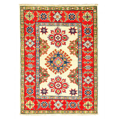 Jainah Hand Knotted Wool Area Rug