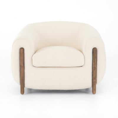Lyla 38" W Polyester Blend Barrel Chair