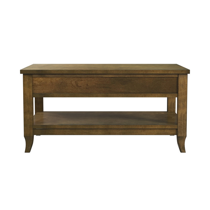 Eldrin Almond Wood Cocktail Table