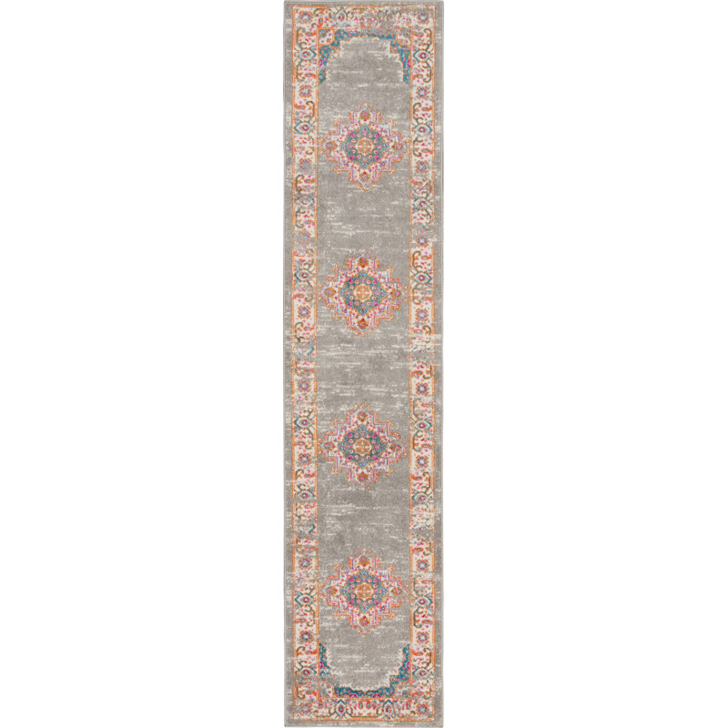 Oriental Indoor Rug, Runner 2'2" x 10'
