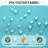 8-pcs Patio Individual Chair Cushion Covers – 4" Thick Water-repellent Replacements For 4-seat Sectional Sofa-440291426