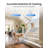 4K Indoor Wifi 360 PTZ Security Camera with 64GB Card, Human Track, One Click Call, Pet Detection