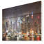 «Lit NYC Manhattan Skyline», impression de photo de paysage urbain-26667364-35124285