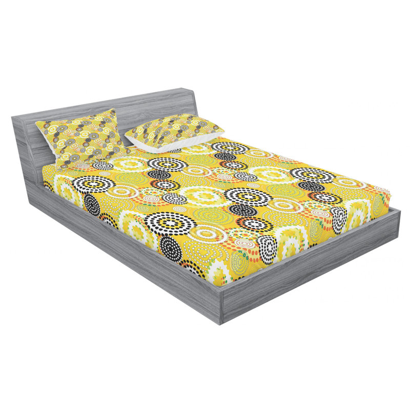 Microfiber Geometric Sheet Set