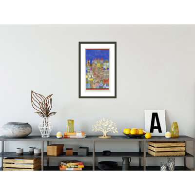 Marjamshouse par Paul Klee, impression giclée encadrée