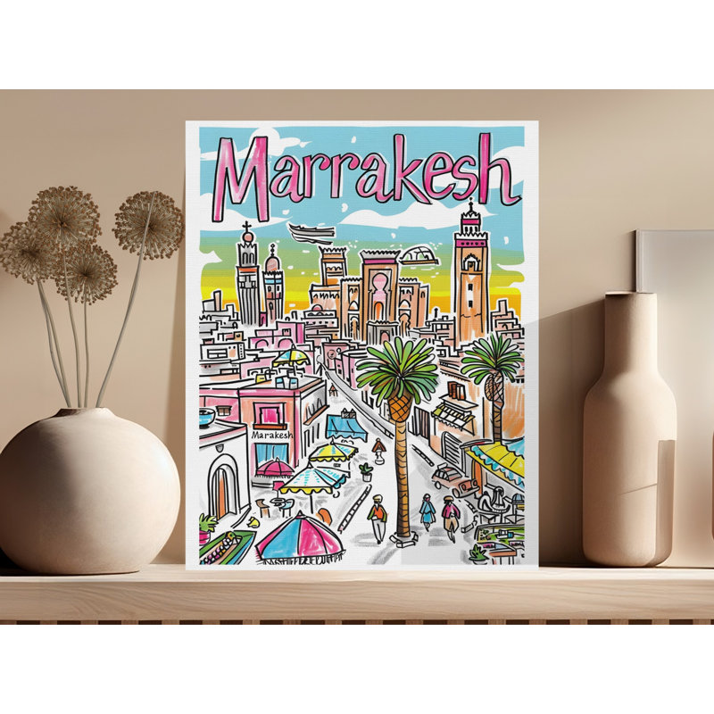 Drennon Wrapped Canvas Print Set, 8x10
