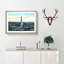 The Shard London England Skyline - Picture Frame Painting Print-56712685-56712681