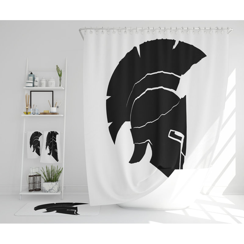 Nevaehlee Polyester Shower Curtain Set