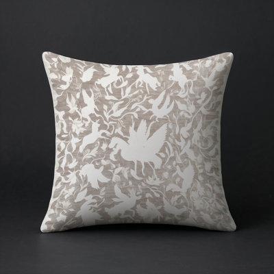 Modern Contemporary Indoor and Outdoor Throw Pillow