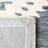 Hand Tufted Wool/Cotton Southwestern Rug in Dark Gray-441595209