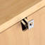Armoire de rangement de salle de bain en bambou, armoire de plancher autoportante avec porte et tablette pour salle de bain, salon, chambre à coucher, couloir, cuisine