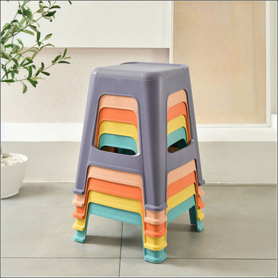 10 Pack Stackable Classroom Stools