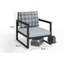 Anibella Patio Dining Armchair with Cushion