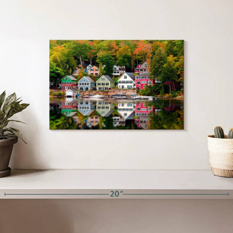 Maisons en bois du lac Winnipesaukee