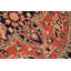 Tapis oriental jaune / noir / rouge en laine noué à la main 6 pi 3 po x 8 pi 6 po Baccio