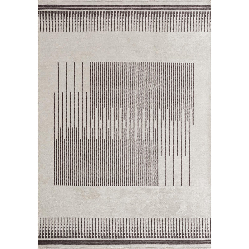 Tapis transitionnel à rayures Southwest, Rectangle 6 pi 7 po x 9 pi 10 po
