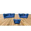 Infinity Green Velvet Sofa