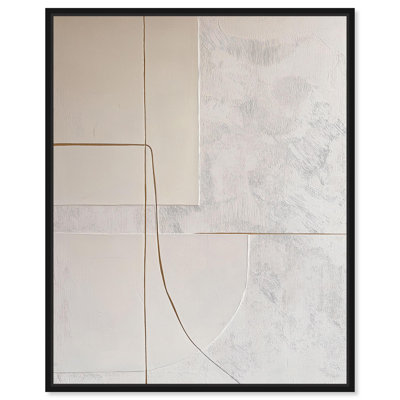 Carved Contours II Canvas Print Minimalist Decor by Art Remedy