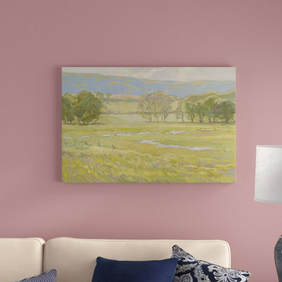 «Summer Pasture I», peinture sur toile