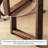L - shaped Walnut Solid Wood Desk-670293898