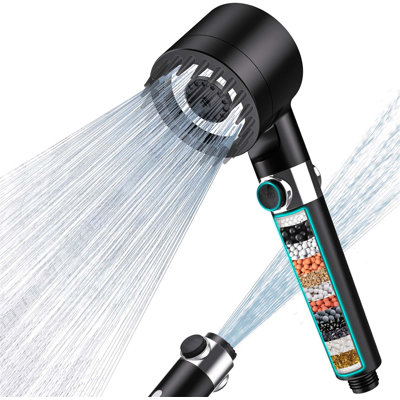 Rain and Massage/Jet Handheld Shower Head