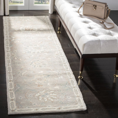 Tapis oriental en laine touffeté à la main Wahcheechee