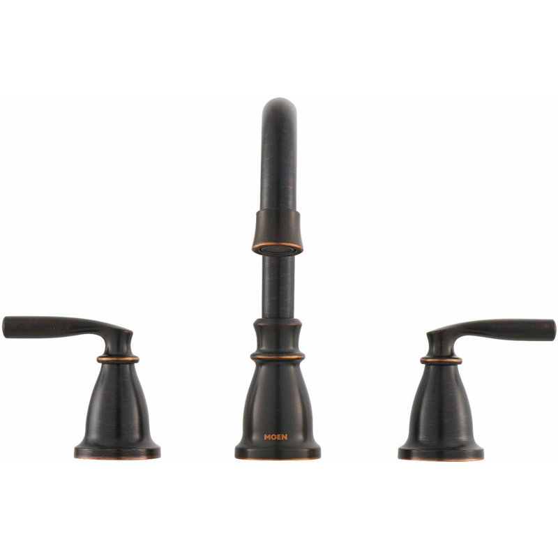 Robinet de salle de bain Moen Hilliard avec drain escamotable et technologie Duralock