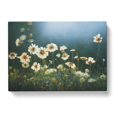Otherworldly Wildflowers Floral - Wrapped Canvas