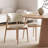 French style solid wood dining table set-108070883