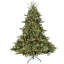 Arbre de Noël 4 pieds avec 150 lumières UL - branches mixtes PE / PVC, 673 pointes, base large pour les espaces spacieux, structure à charnières, support en métal stable-518088825