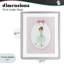 «Elegant Dance on Stripes», reproduction encadrée sous verre, design par Christine Simpson Art-2067962469-2067962470