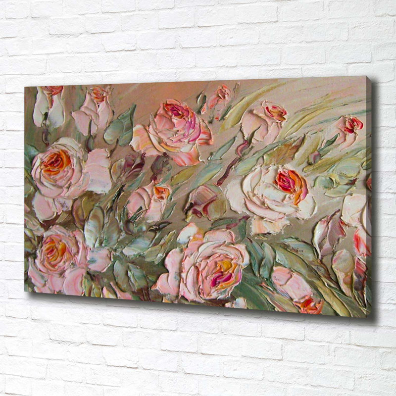 Roses - No Frame Print on Canvas