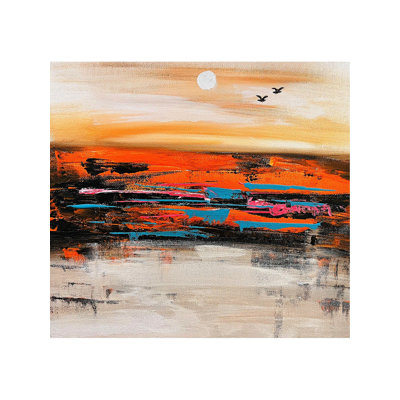 Multicolor Landscape Abstract Painting | Acrylic On Canvas