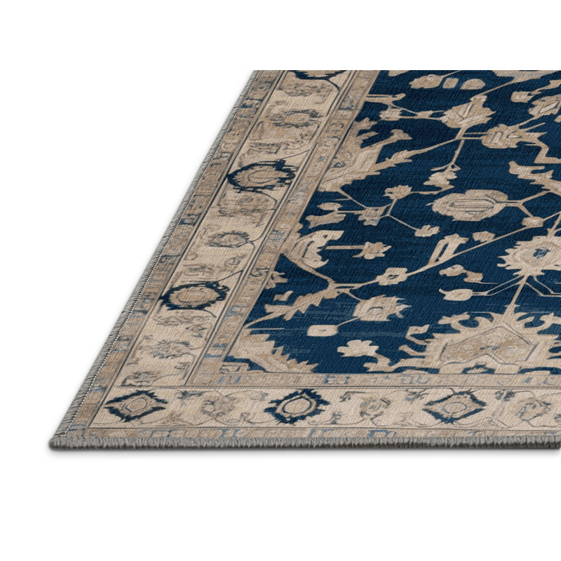 Tapis gris lavable à la machine