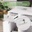 Rectangle Manufactured Wood Reception Desk