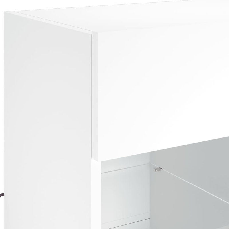 Calita Unfinished TV Stand for TVs up to 28", White